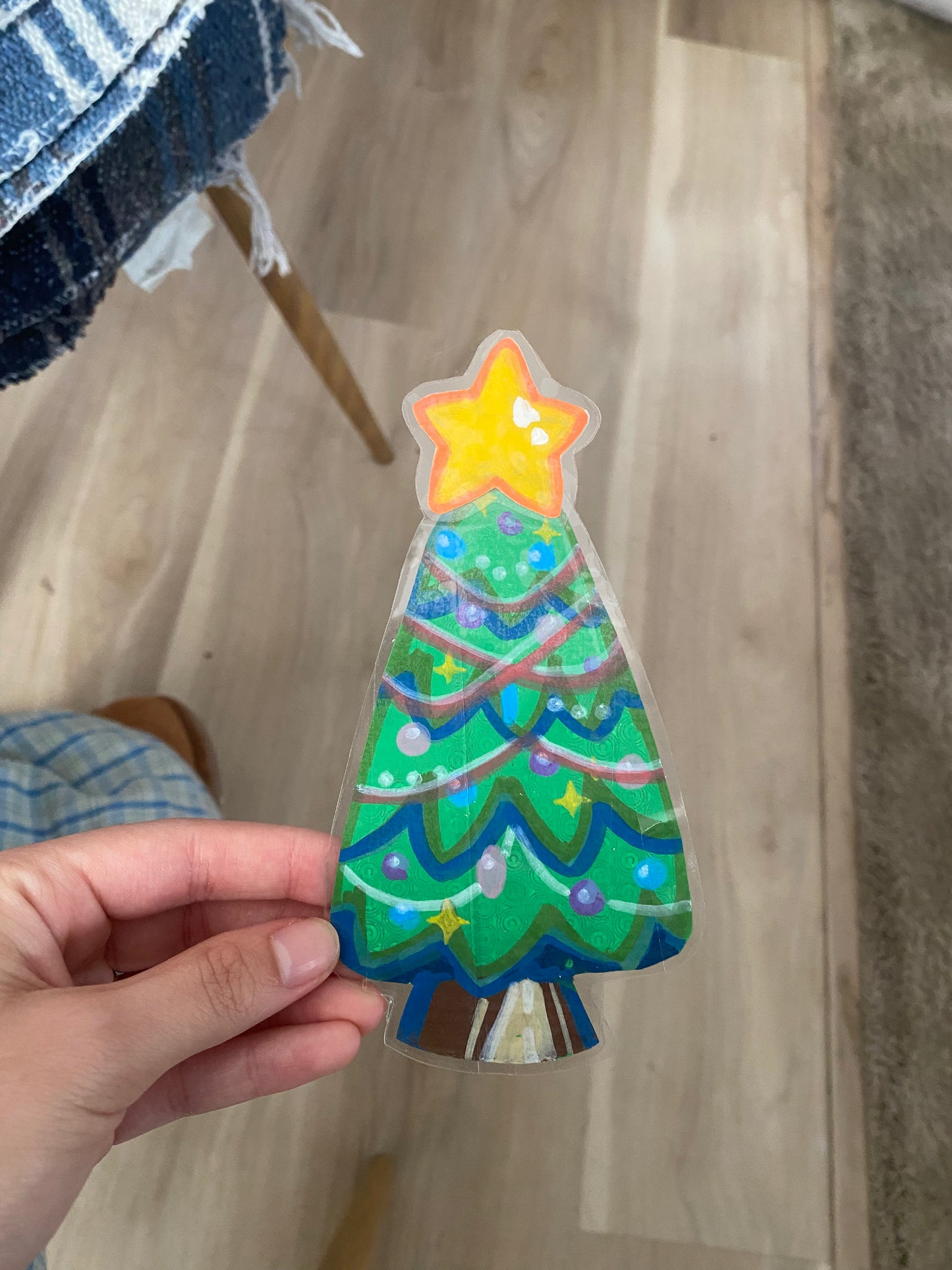 Christmas Tree Bookmark