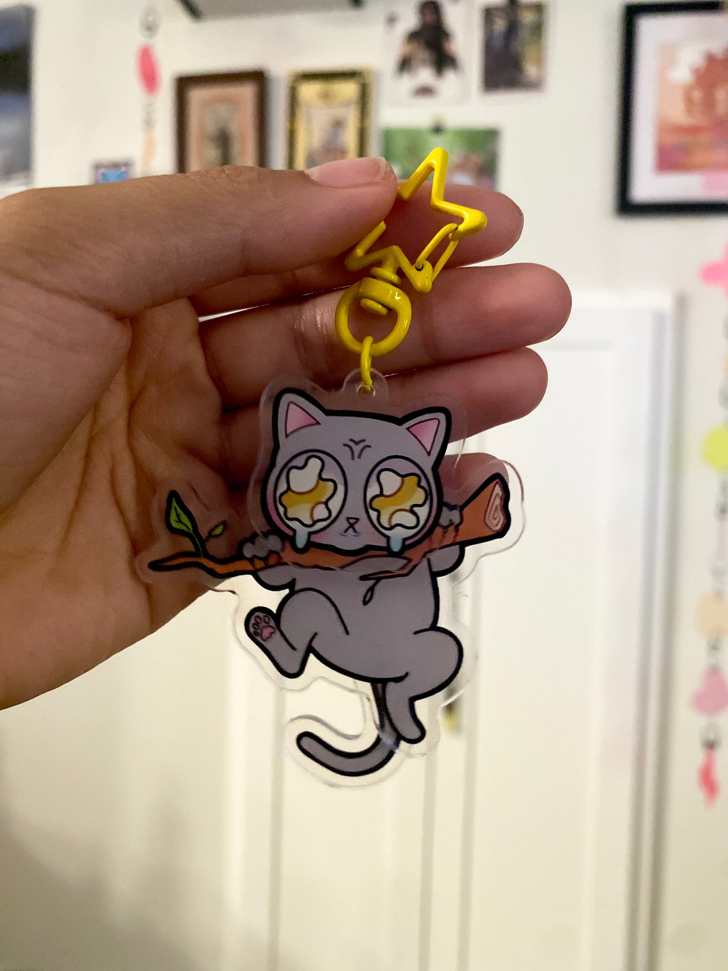 Hang In There! Keychain