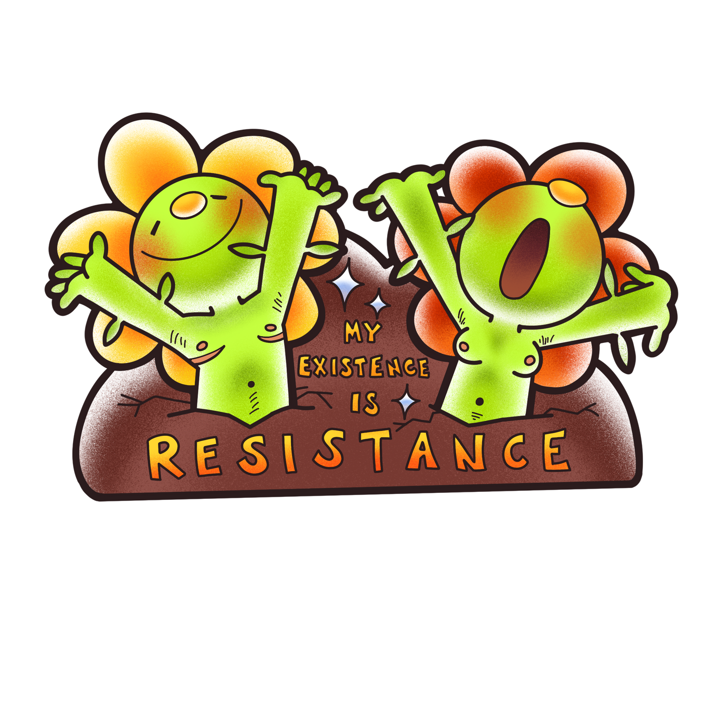 My Existence is Resistance Sticker