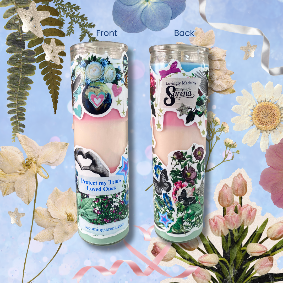 Protect My Trans Loved Ones Candle