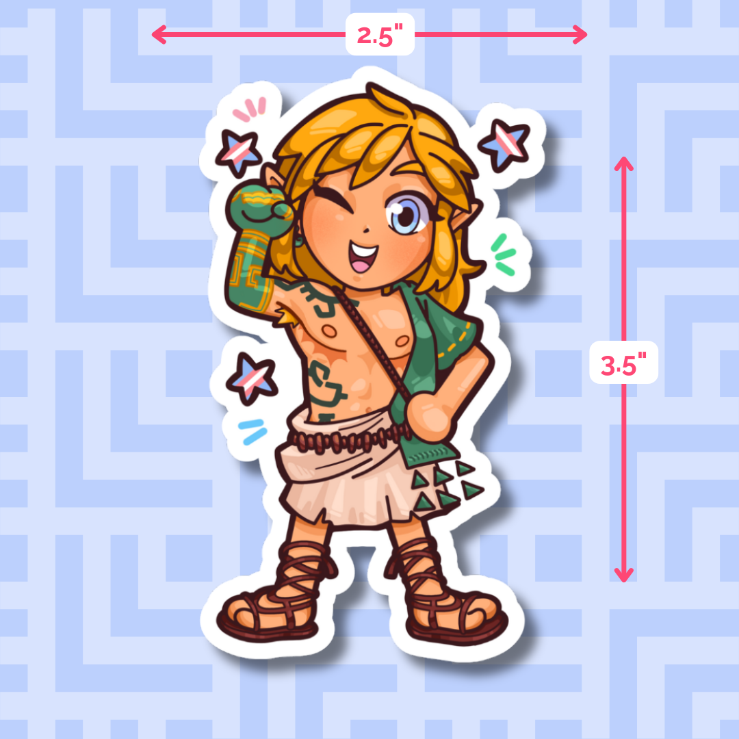 Trans Link Sticker