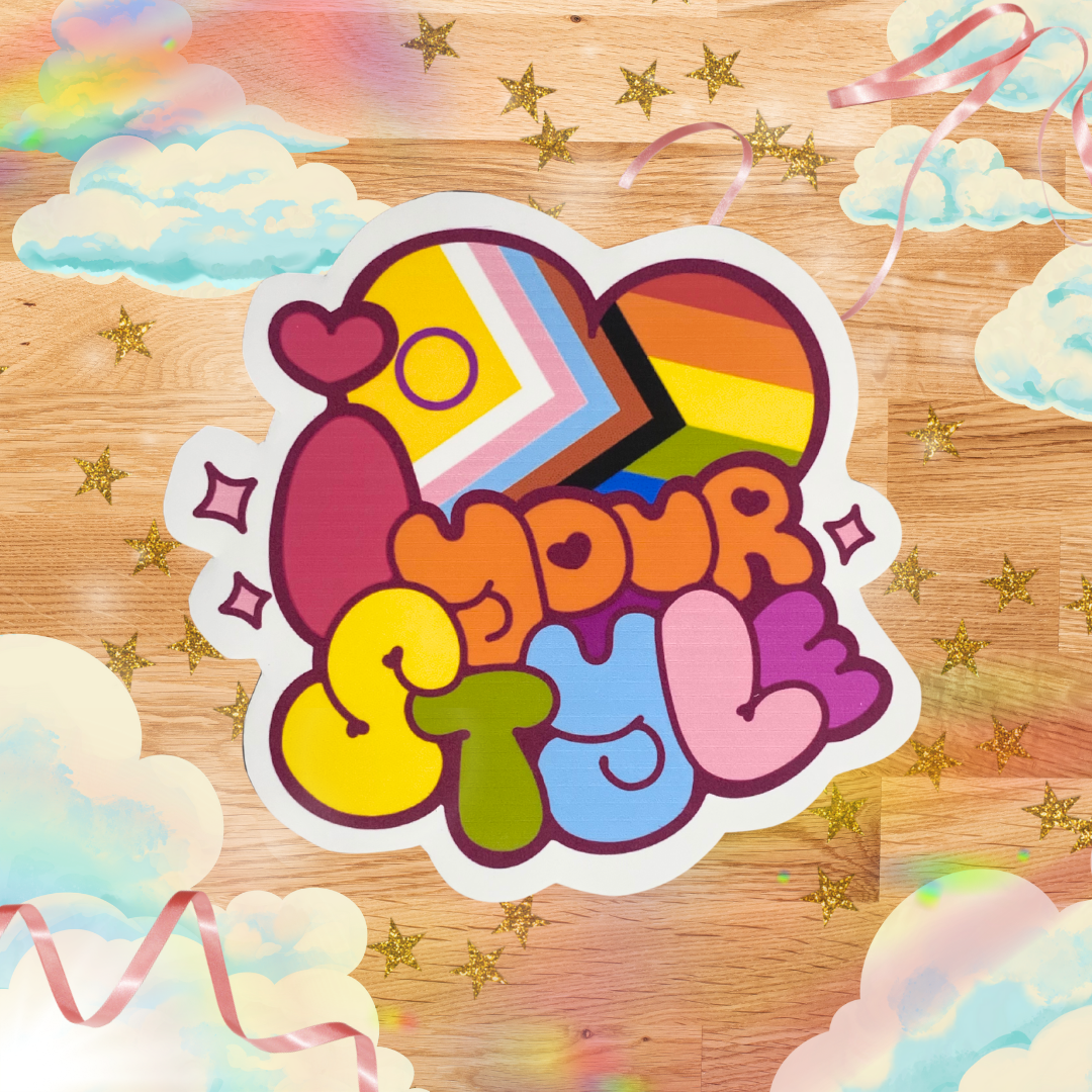 "I Like Your Style" Matte Sticker