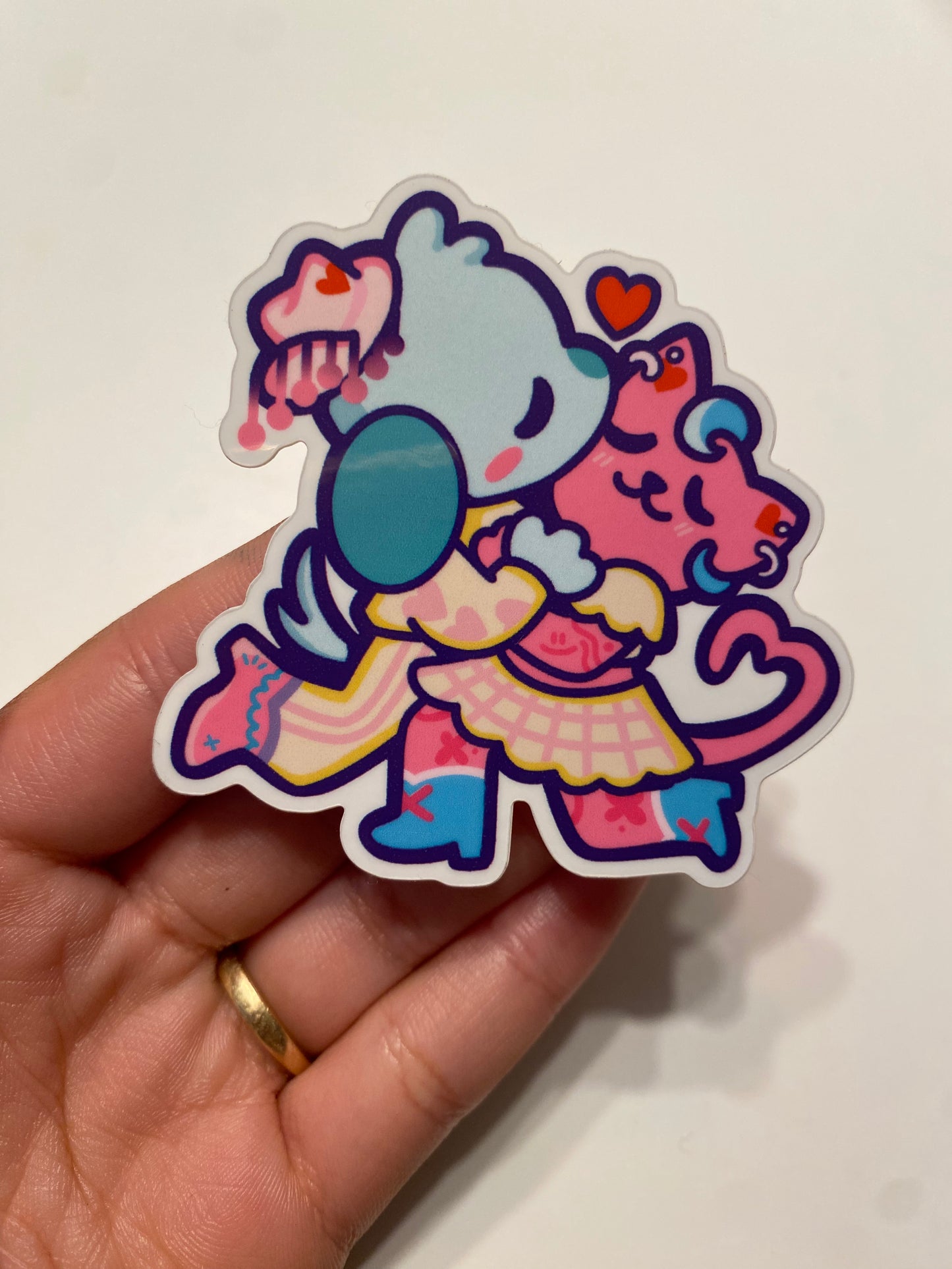 Big Smooch Sticker