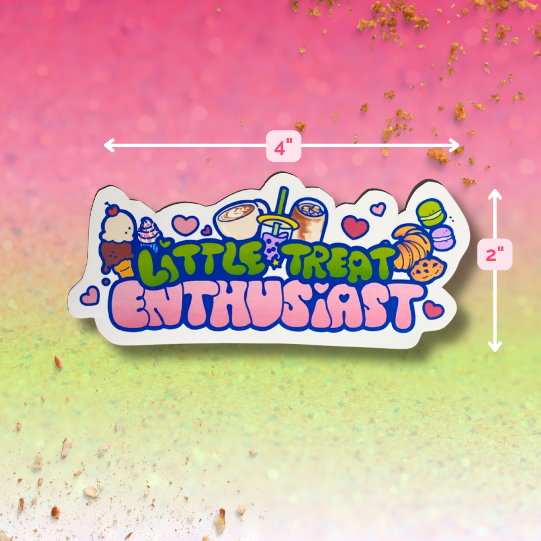 Little Treat Enthusiast Sticker
