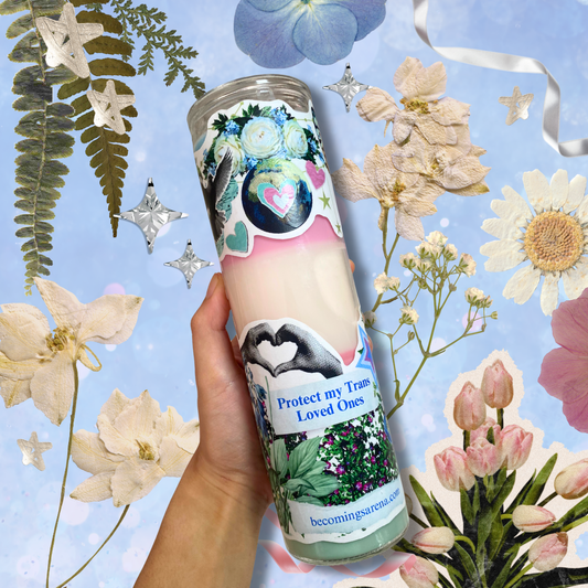 Protect My Trans Loved Ones Candle
